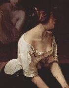 Francesco Hayez, Bath of the Nymphs, detail